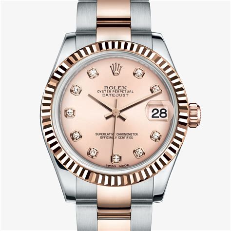 rolex datejust lady 31 acciaio oro|rolex datejust 31 gold price.